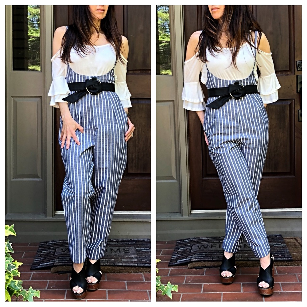 ✨LAST ONE ✨Absolutely unique Striped jumpsuit - Picture 4 of 8